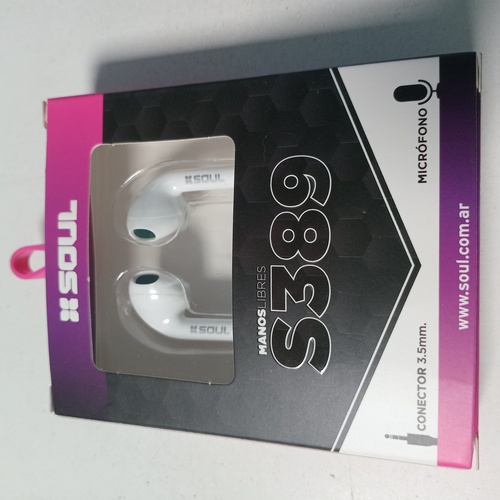 Auriculares Soul S389 Plug 3.5mm