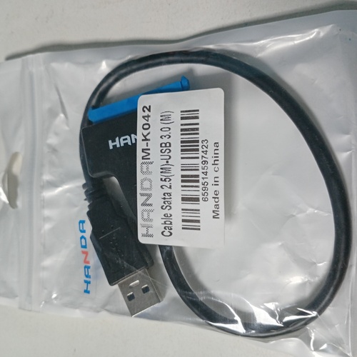 Cable SATA a USB para Disco 2.5" Notebook