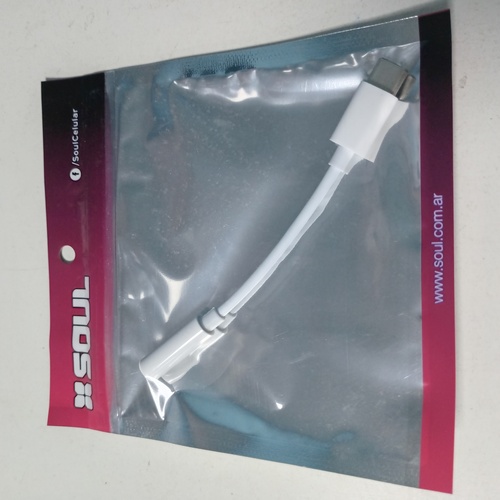 Adapador USB C a Hembra 3.5mm (Para Auricular)