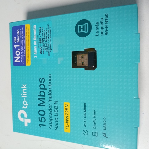 Adaptador Inalámbrico Nano USB TP-LINK TL-WN725N