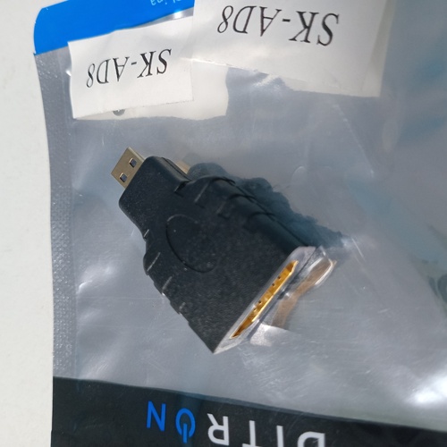 Adapador HDMI Hembra a MicroHDMI Macho