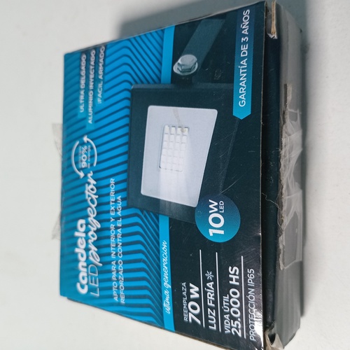 Reflector Proyector Lámpara Luz Fría LED Candela 10W