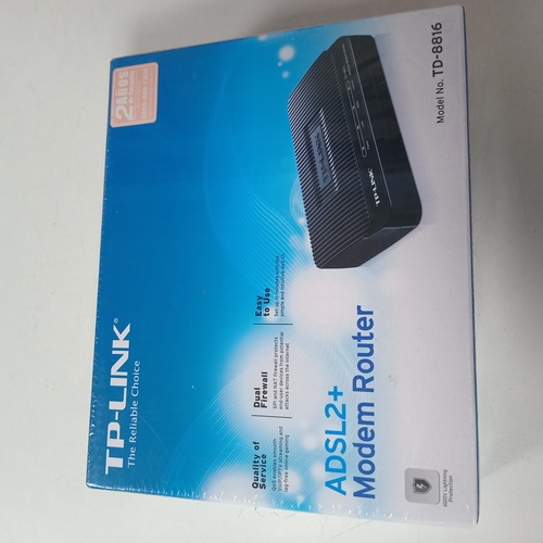Modem Router ADSL2+ Marca TP-LINK Modelo TD-8818
